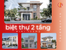 15+ Biệt Thự Mini 2 Tầng 100m2 5 Phòng Ngủ Đẹp Hiện Đại