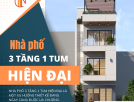 Mẫu nhà phố 3 tầng 1 tum hiện đại đẹp nhất 