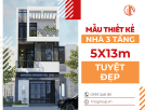 Top 5+ Mẫu Thiết Kế Nhà 3 Tầng 5x13m Siêu Đẹp