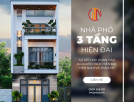 Nhà phố 3 tầng hiện đại siêu đẹp