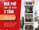 Nhà phố tân cổ điển 3 tầng đẹp và sang trọng