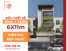 Top 10+ Mẫu Thiết Kế Nhà 3 Tầng 6x11m Đẹp Hiện Đại