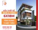 Mẫu Thiết Kế Nhà 3 Tầng 6x18 Hiện Đại Đẹp Nhất