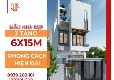 TOP 10+ Thiết Kế Mẫu Nhà Đẹp 3 Tầng 6x15m Đẹp Nhất Hiện Nay