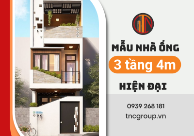 Top 10 mẫu nhà ống đẹp 3 tầng 4m 