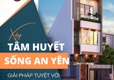 Xây Nhà 1 Trệt 2 Lầu 3 Phòng Ngủ Giá Rẻ