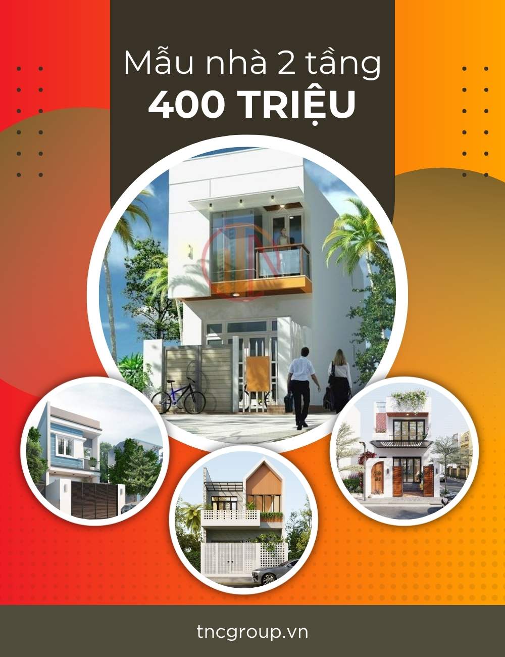 10+ Mẫu Nhà 2 Tầng 400 Triệu Ở Nông Thôn Đẹp, Tiện Nghi