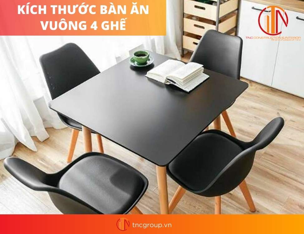 bàn ăn 4 ghế hiện đại