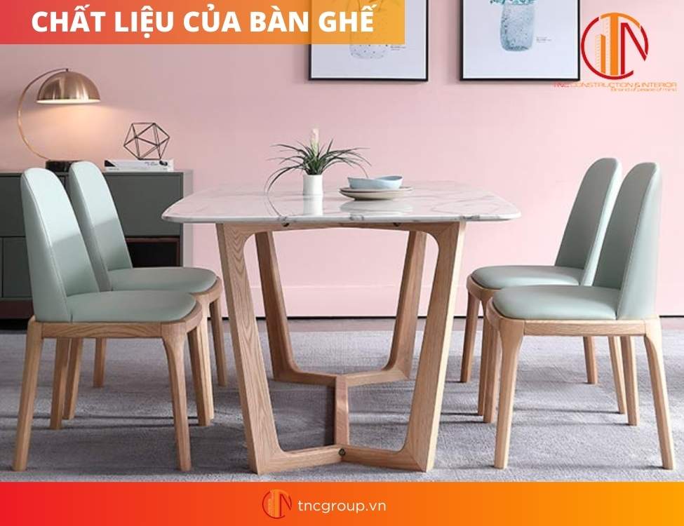 bàn ăn 4 ghế hiện đại