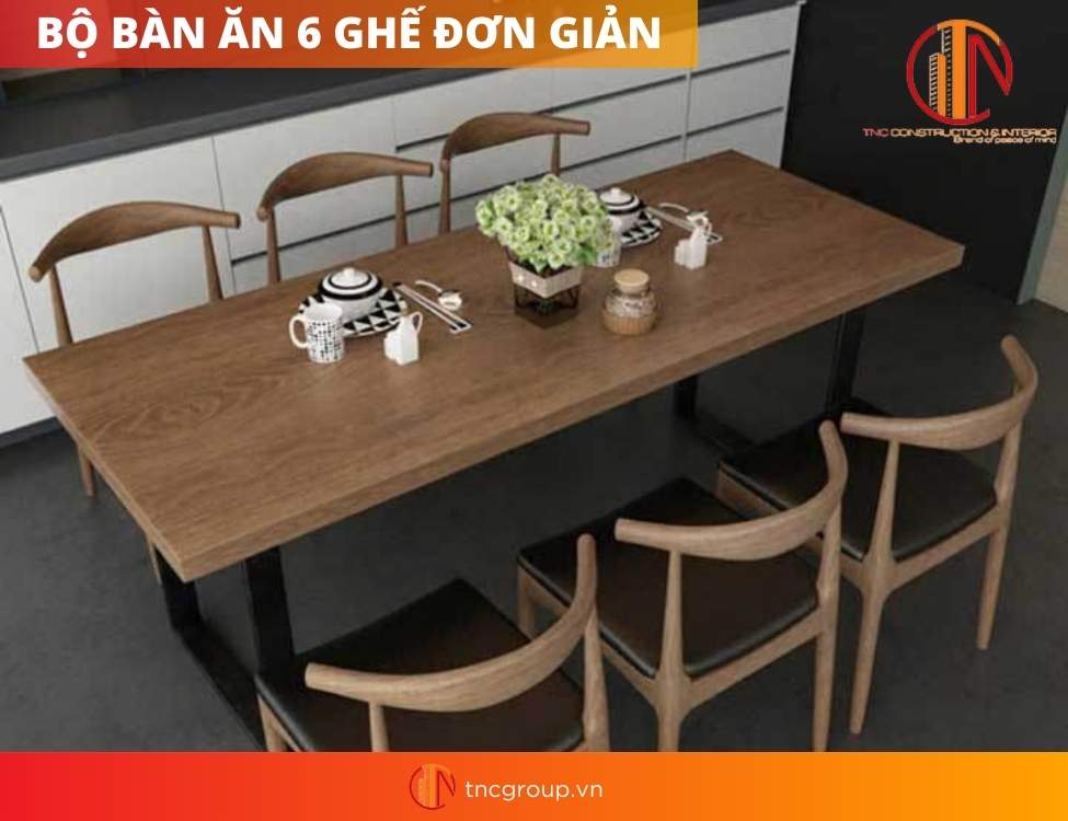 ​ bộ bàn ăn 6 ghế hiện đại