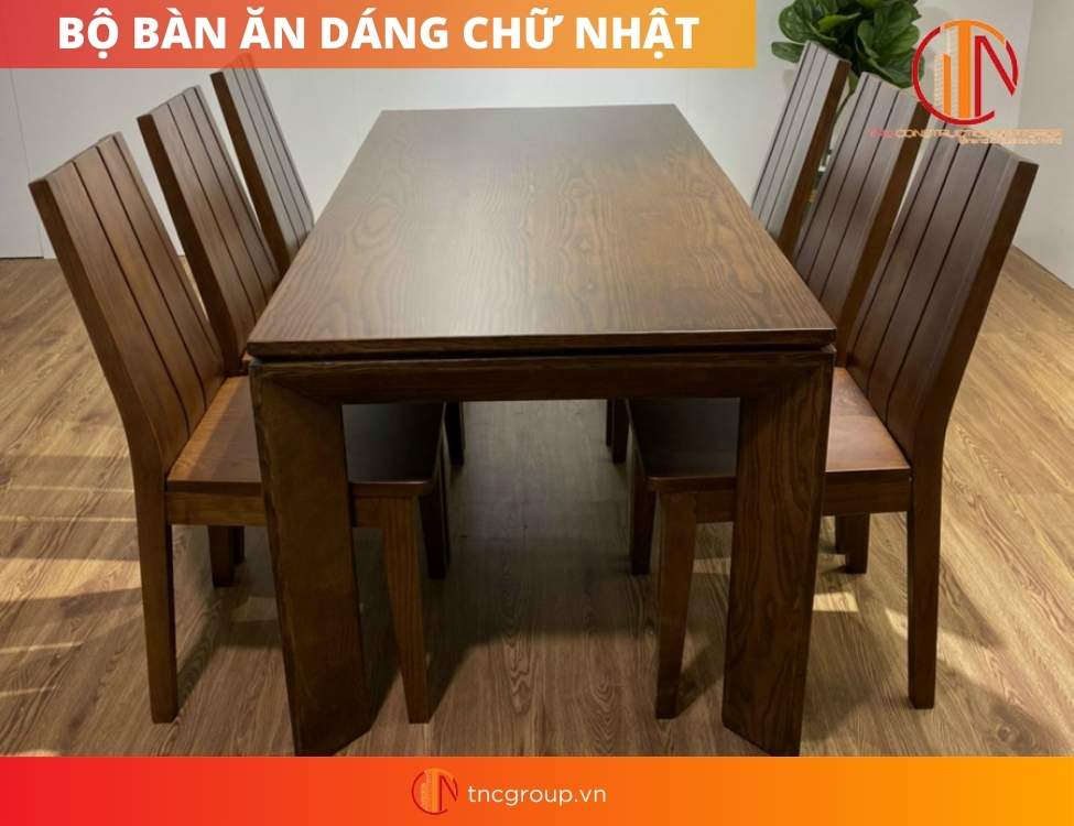 ​ bộ bàn ăn 6 ghế hiện đại