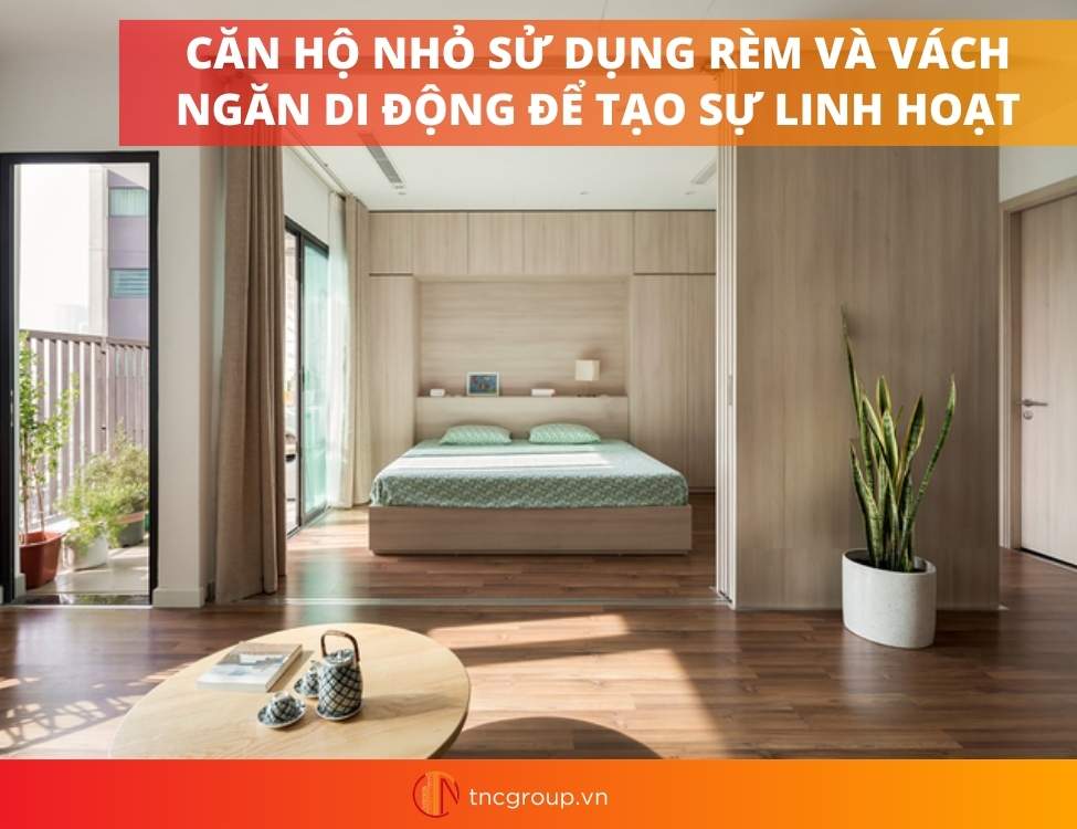 Cách bố trí nội thất theo phong cách hiện đại cho căn hộ nhỏ