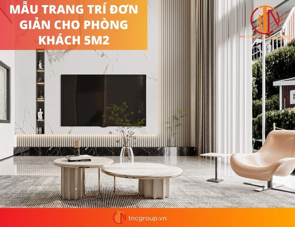 Cách tăng không gian cho phòng khách nhỏ