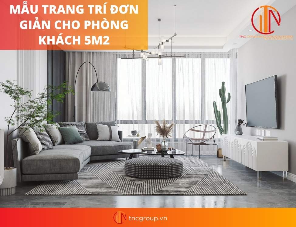 Cách tăng không gian cho phòng khách nhỏ