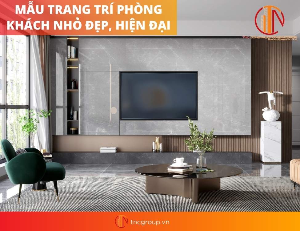 Cách tăng không gian cho phòng khách nhỏ