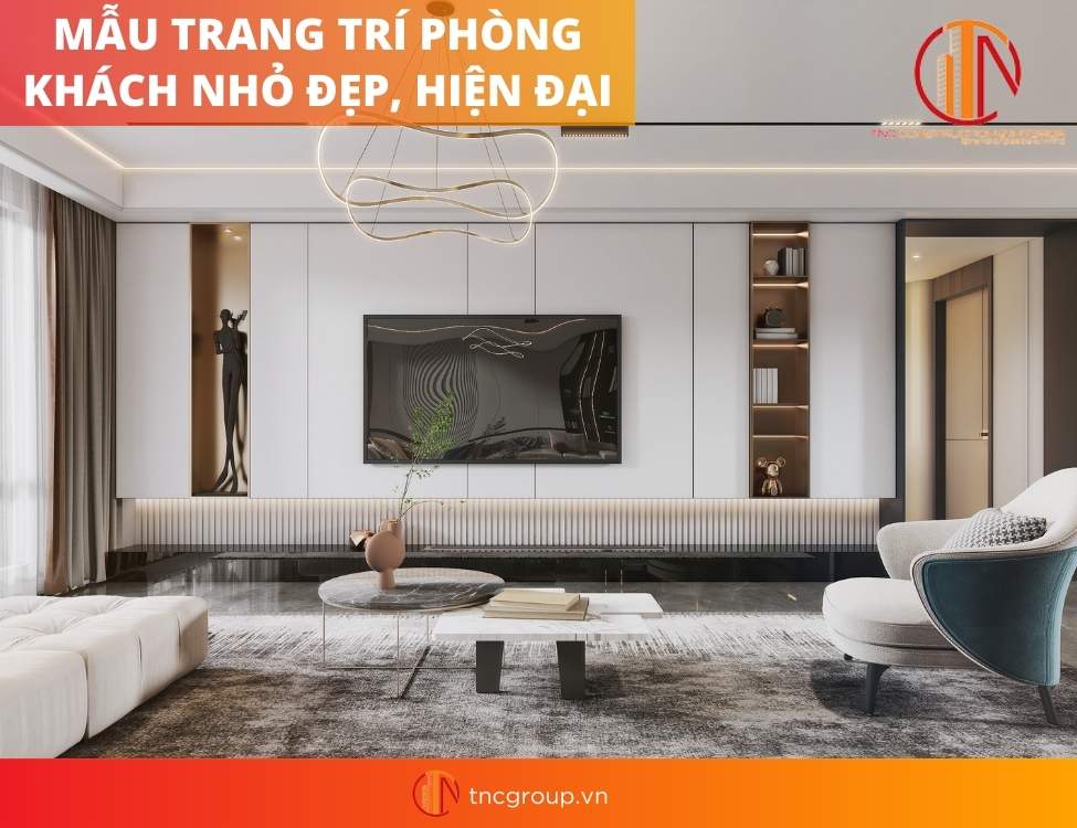 Cách tăng không gian cho phòng khách nhỏ