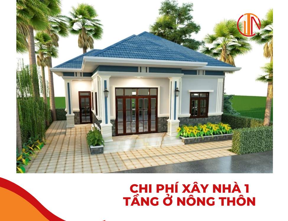 Cách tính chi phí xây nhà ở nông thôn