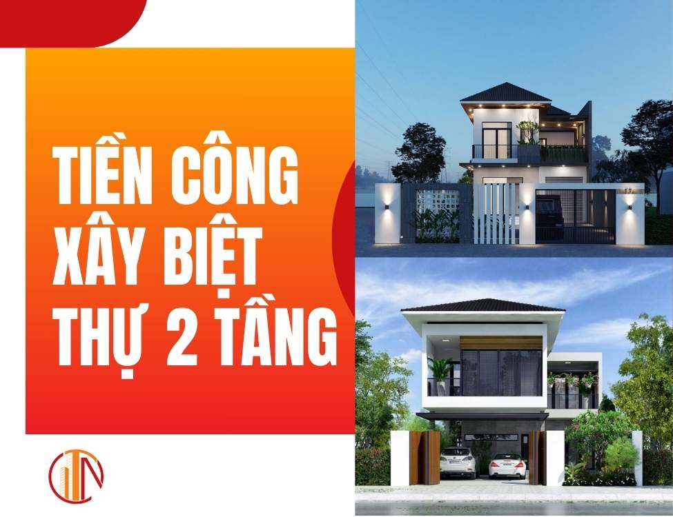 Cách tính tiền công xây nhà 2 tầng