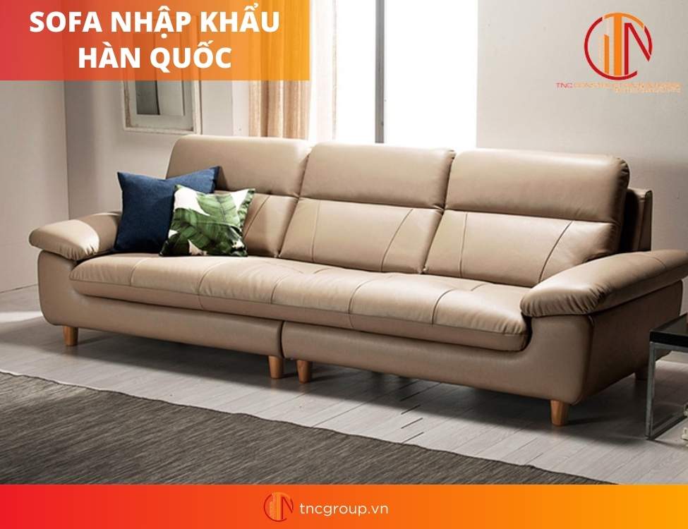 Ghế sofa da phong cách nội thất hiện đại