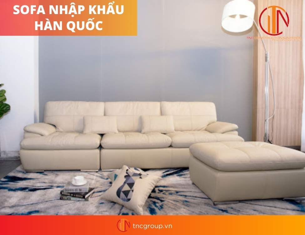 Ghế sofa da phong cách nội thất hiện đại