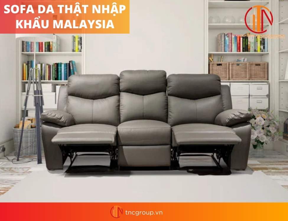 Ghế sofa da phong cách nội thất hiện đại