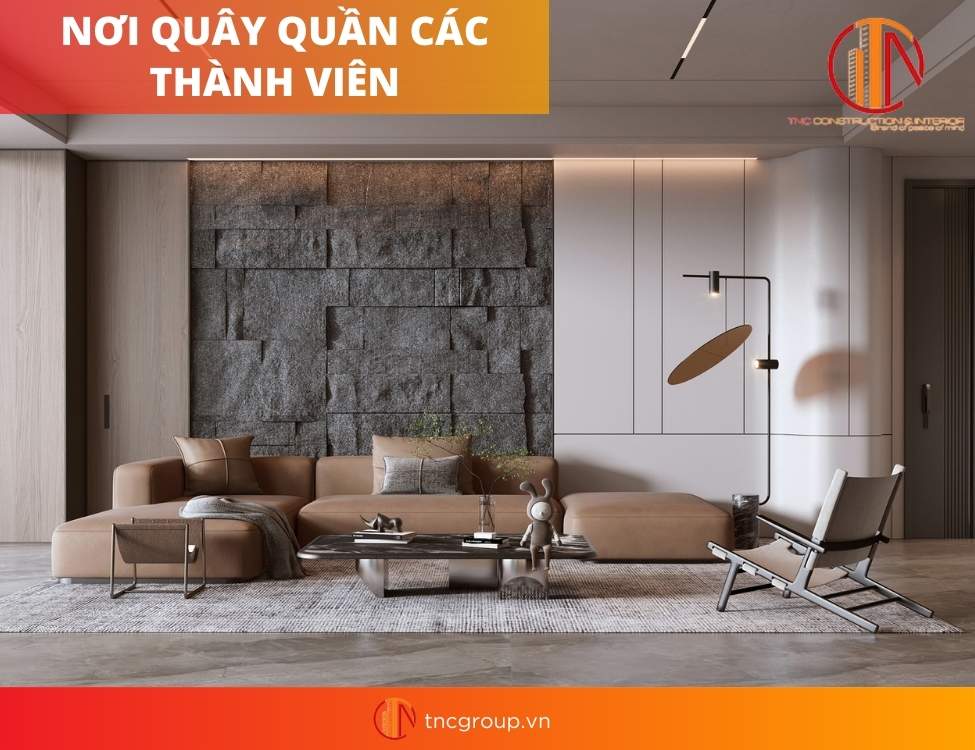 Ghế sofa da phong cách nội thất hiện đại