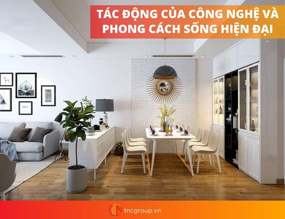 Lịch sử và sự phát triển của phong cách thiết kế nội thất hiện đại