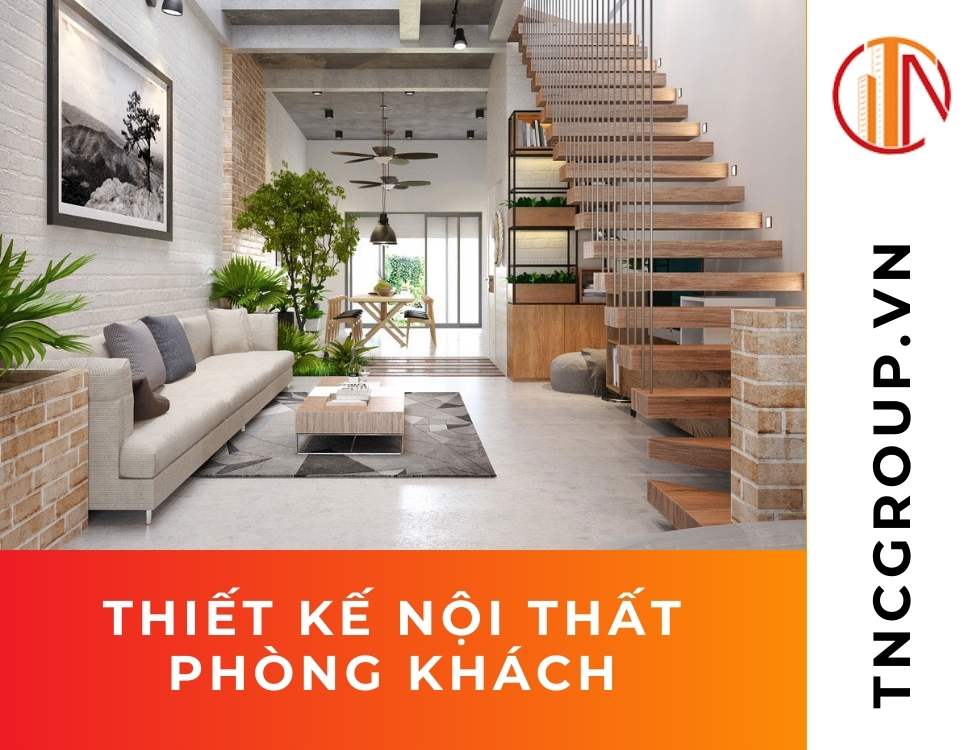 Thiết kế nội thất phòng khách