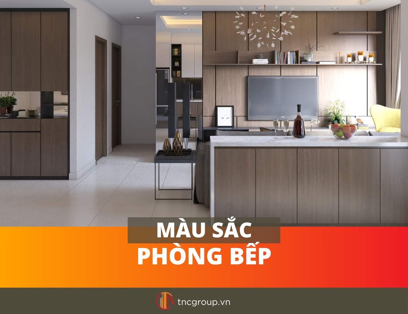 Màu sắc trong phòng bếp