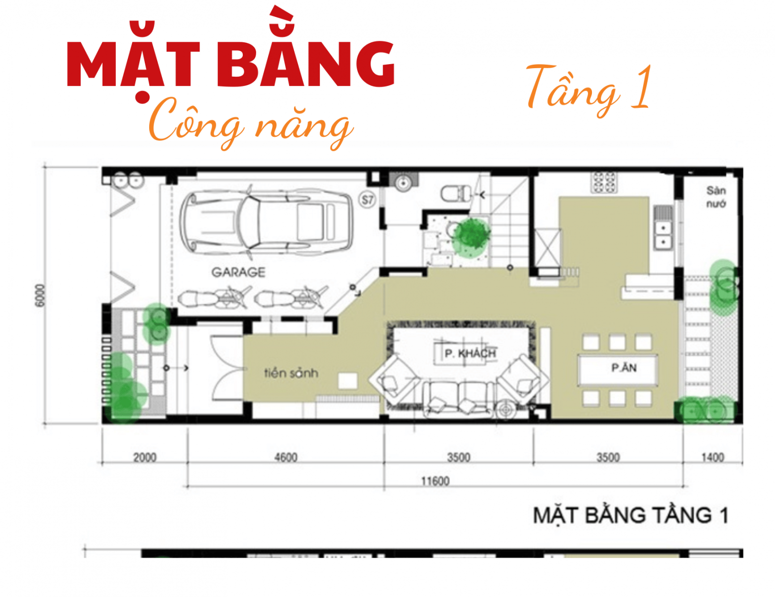 Bản vẽ thiết kế mặt bằng mẫu nhà 3 tầng 6x13m 3 phòng ngủ