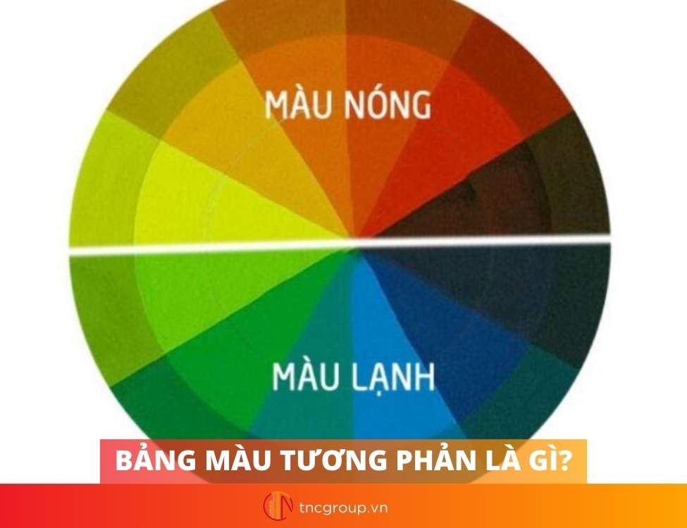 màu tương phản trong thiết kế nội thất