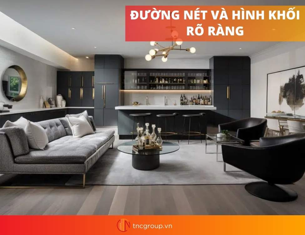 nguyên tắc thiết kế nội thất hiện đại