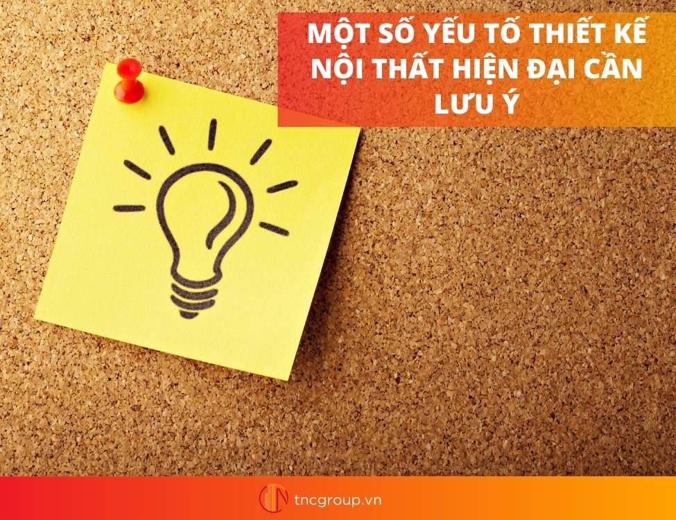 nguyên tắc thiết kế nội thất hiện đại