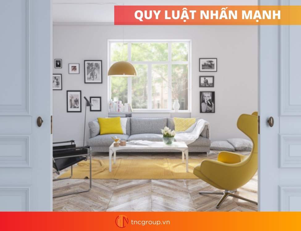 nguyên tắc thiết kế nội thất hiện đại