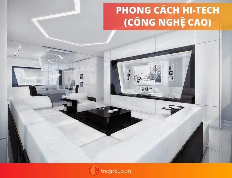 những phong cách nội thất hiện đại