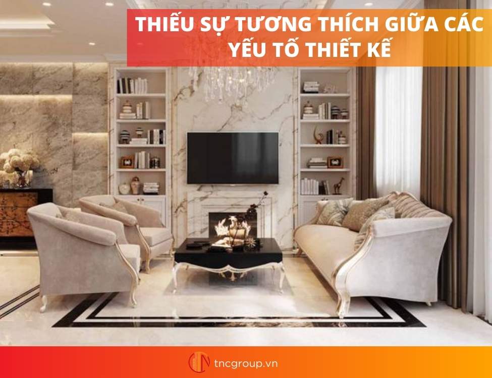 Những sai lầm thường gặp khi thiết kế nội thất hiện đại