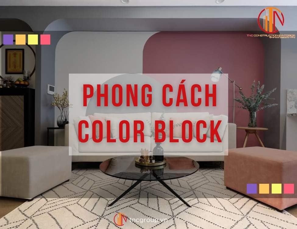 phong cách Colour Block