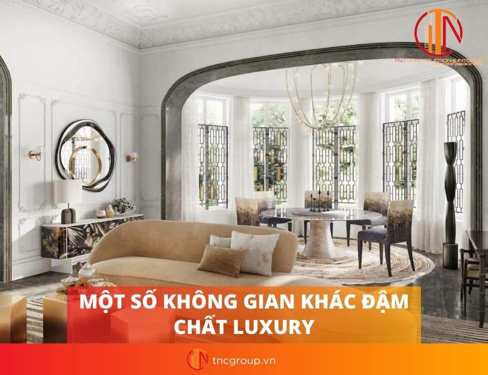 Phong cách hiện đại Luxury