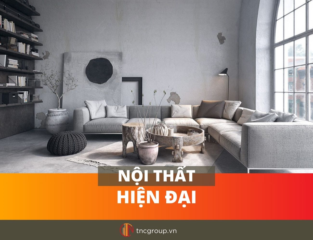 Đồ nội thất hiện đại tối giả