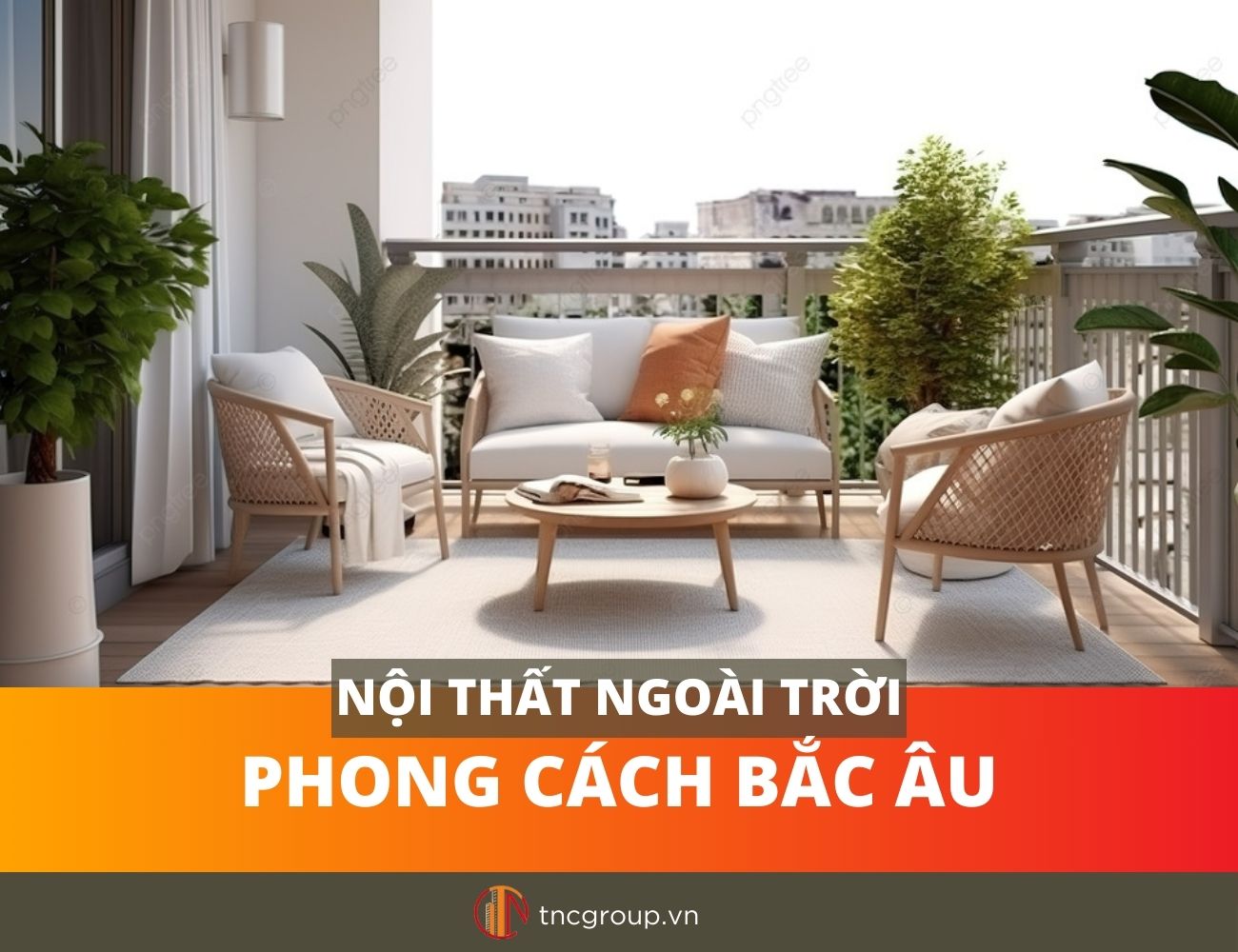 nội thất ngoài trời phong cách Scandinavian