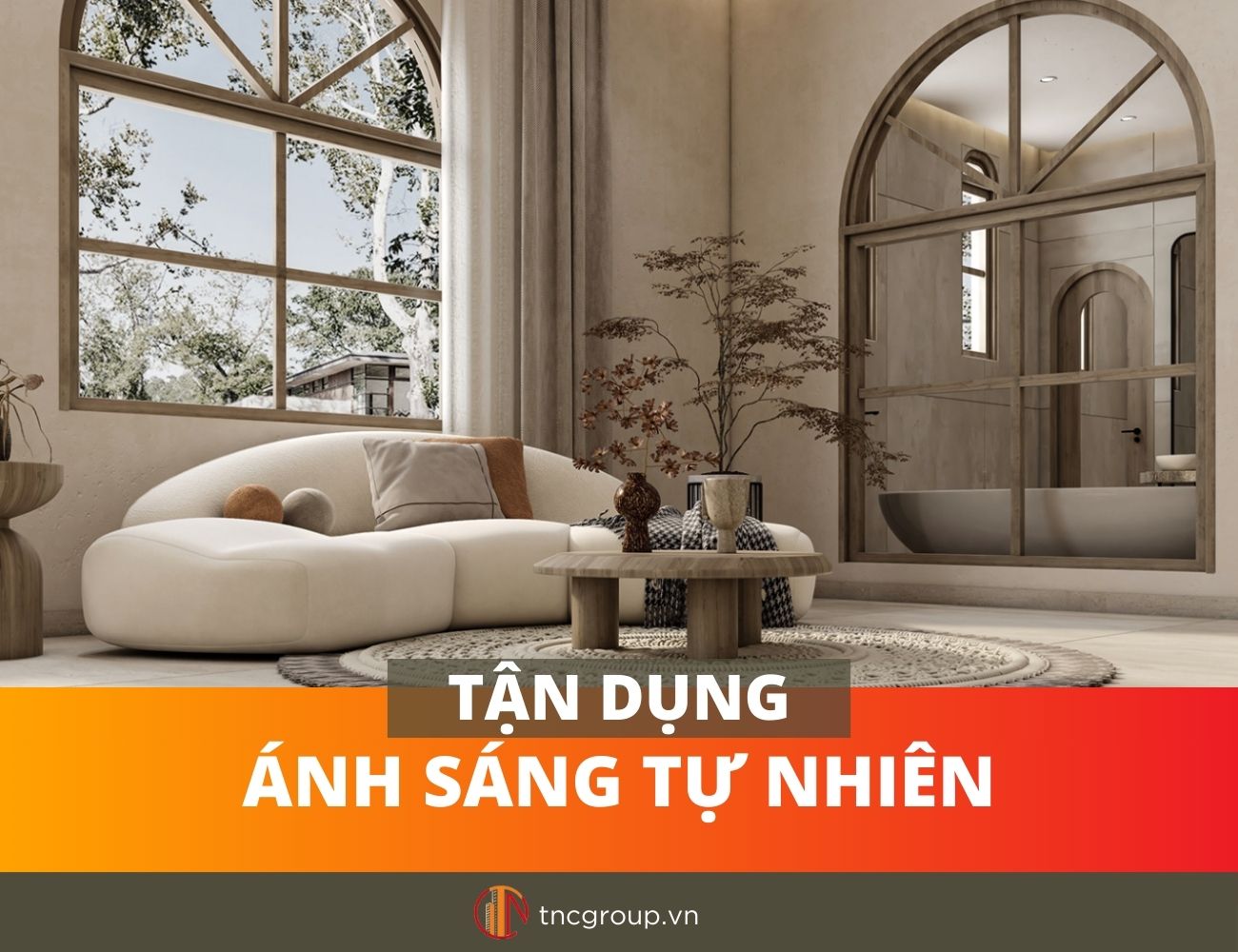 Tận dụng tối đa ánh sáng tự nhiên