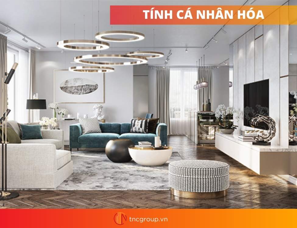 phong cách nội thất hiện đại luxury