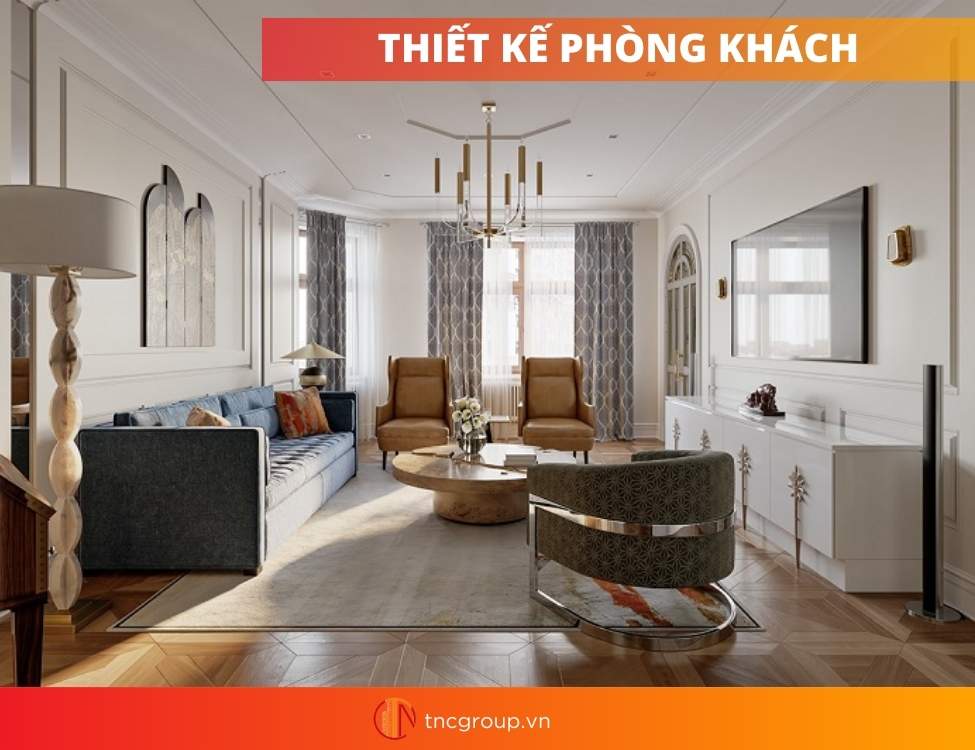 Phong cách thiết kế hiện đại Châu Âu