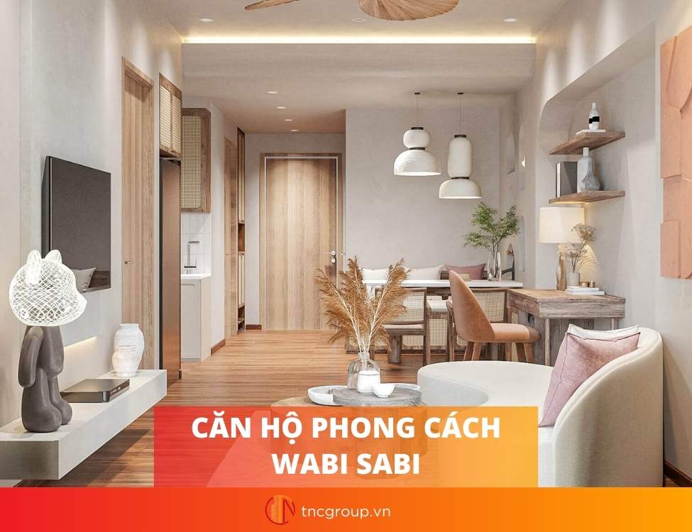 phong cách thiết kế nội thất wabi sabi