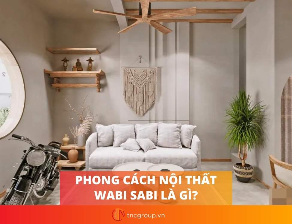 phong cách thiết kế nội thất wabi sabi