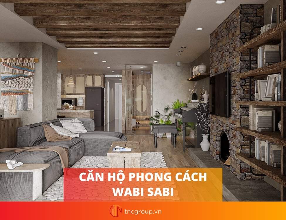 phong cách thiết kế nội thất wabi sabi