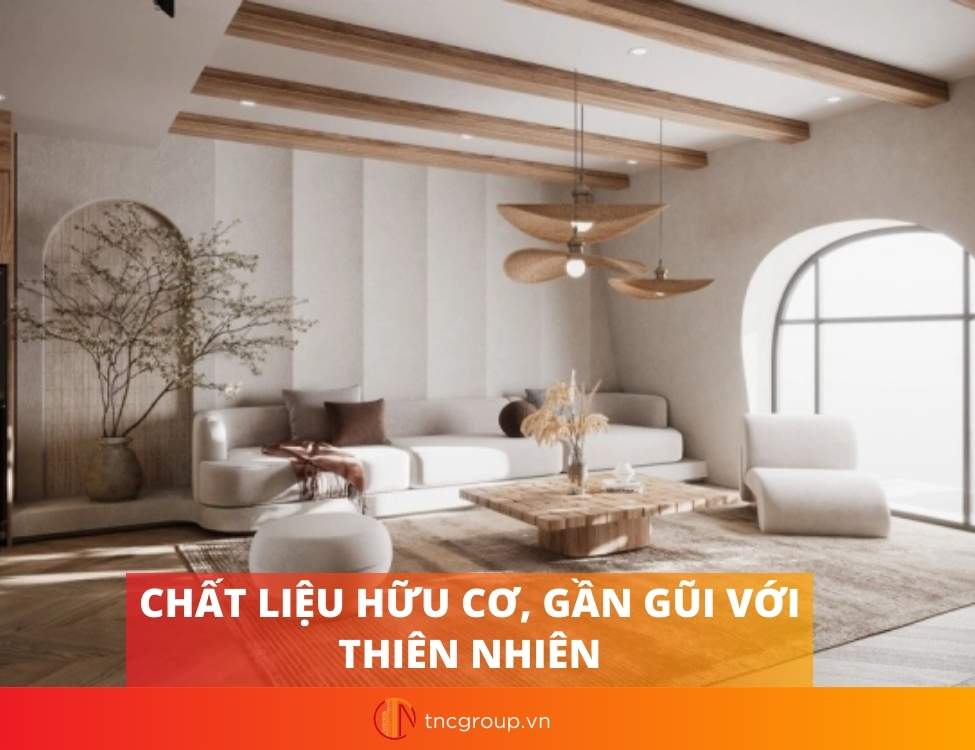 phong cách thiết kế nội thất wabi sabi