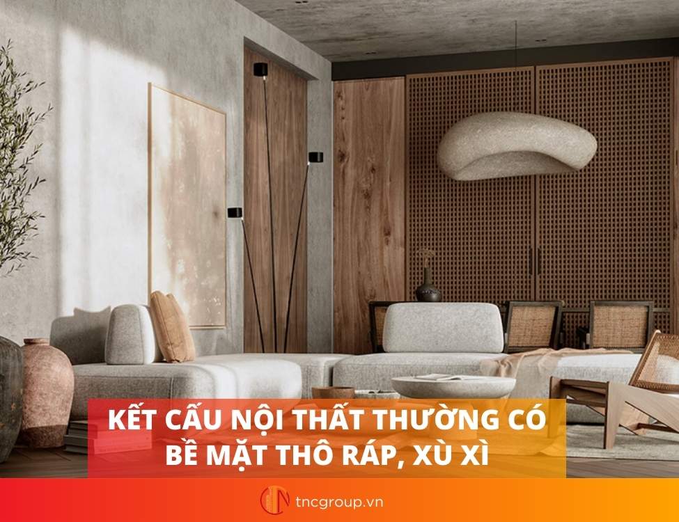 phong cách thiết kế nội thất wabi sabi