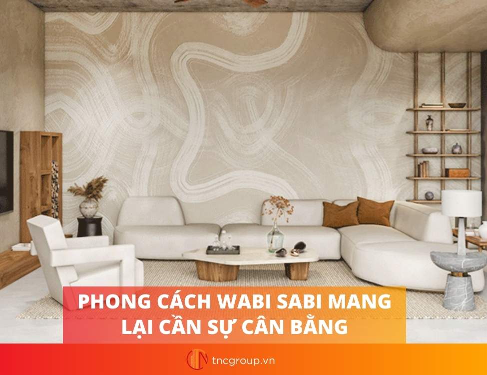 phong cách thiết kế nội thất wabi sabi