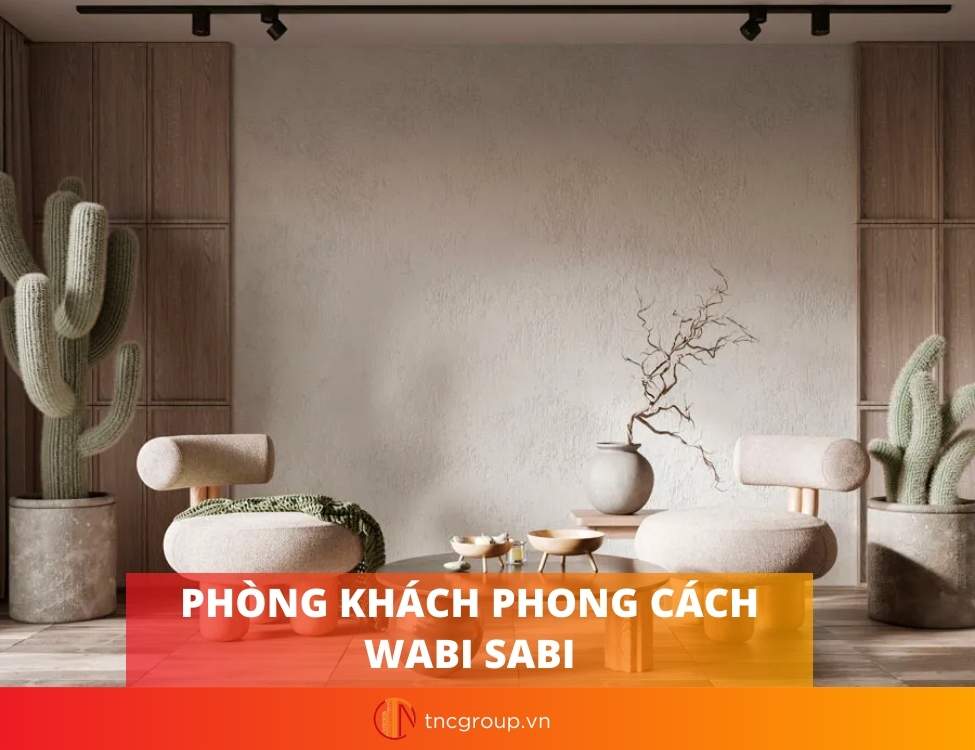 phong cách thiết kế nội thất wabi sabi